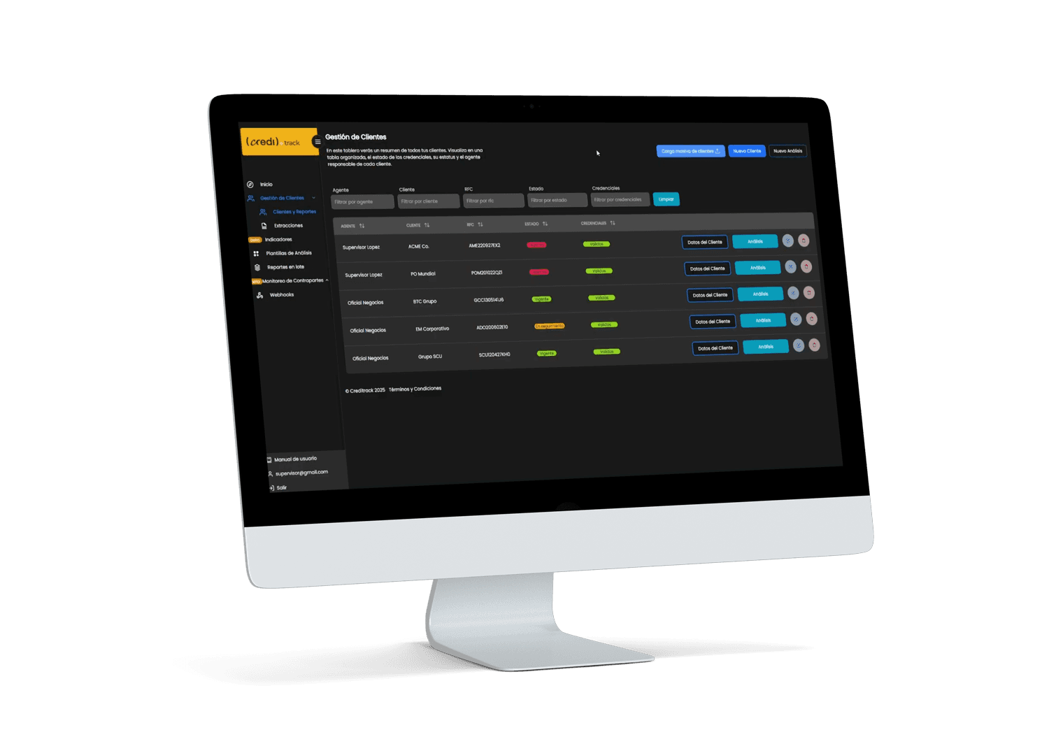 Aplicación CrediTrack